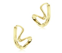 Silver Hoop Earring HO-2597-GP